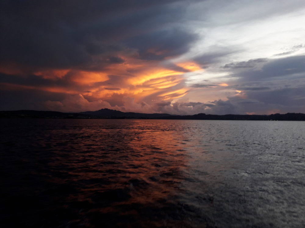 sailing sun set tourn Palau